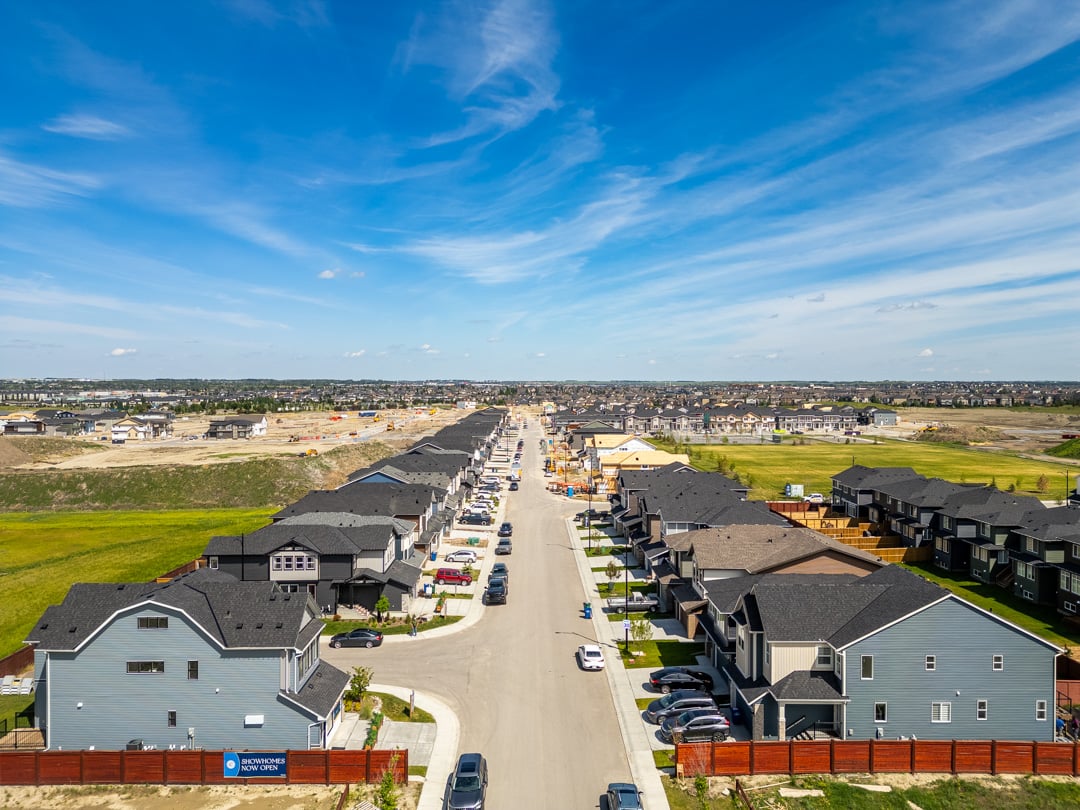 Cobblestone Creek aerial view